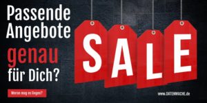 Angebotsschild - Text Sale Werbung blockieren