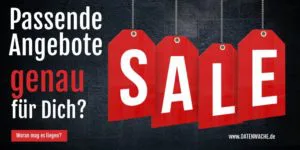 Angebotsschild - Text Sale Werbung blockieren