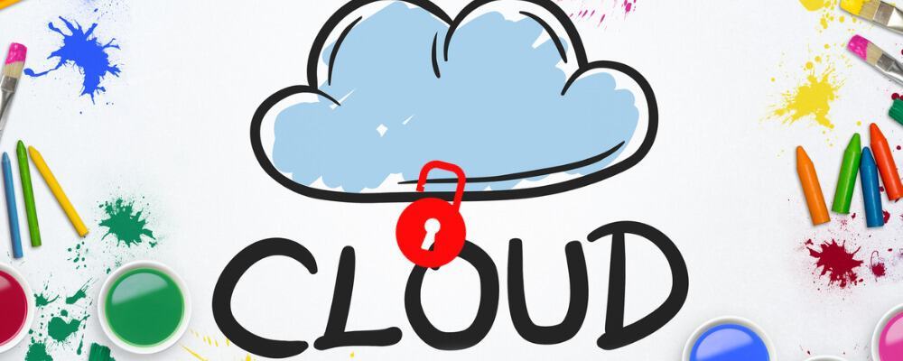 Sichere Cloud – Die Cloud verschlüsseln: Wolke mit Schloss